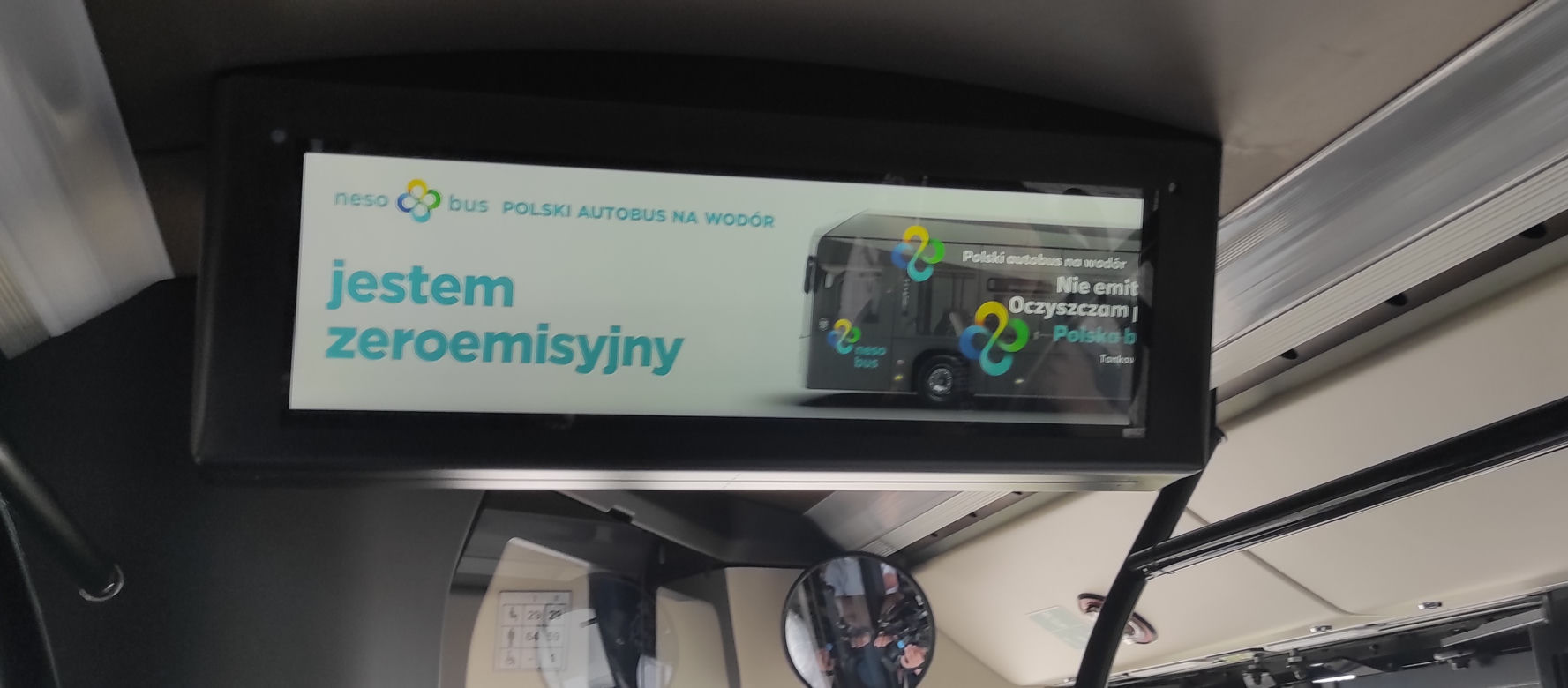 Tankowanie autobusu wodorowego ZEPAK w Koninie