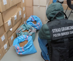 Straż Graniczna w Tarnowie przejęła kontrabandę wartą blisko 50 tys. zł