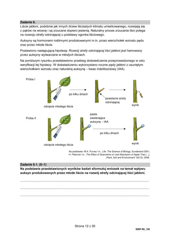 Matura biologia arkusz formuła 2015
