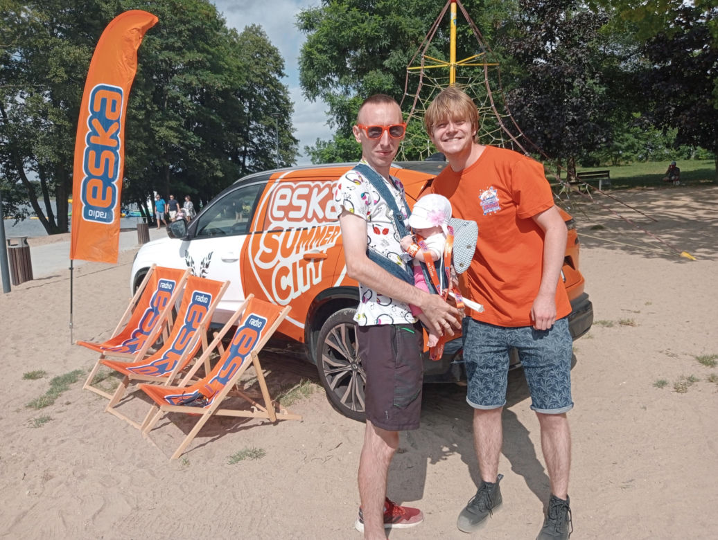 Eska Summer City Olsztyn. Pomarańczowa ekipa na Plaży Miejskiej