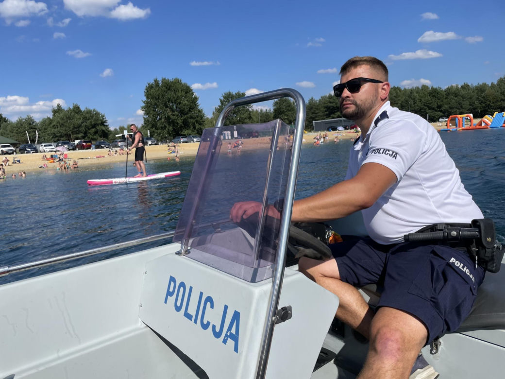 Nowa łódź patrolowa tarnowskich policjantów