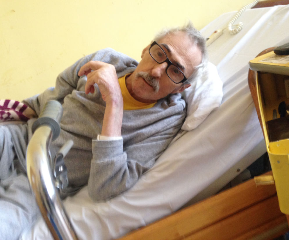 JERZY CNOTA W SZPITALU