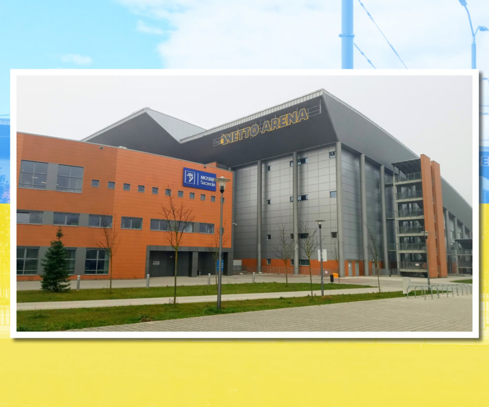 Szczecinianie mogą pomagać uchodźcom w nowym miejscu. W Netto Arenie powstał duży magazyn