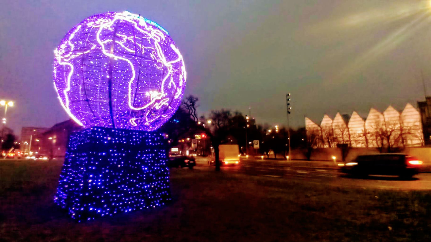 Iluminacje świąteczne w Szczecinie