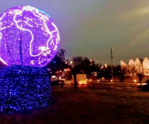 Iluminacje świąteczne w Szczecinie