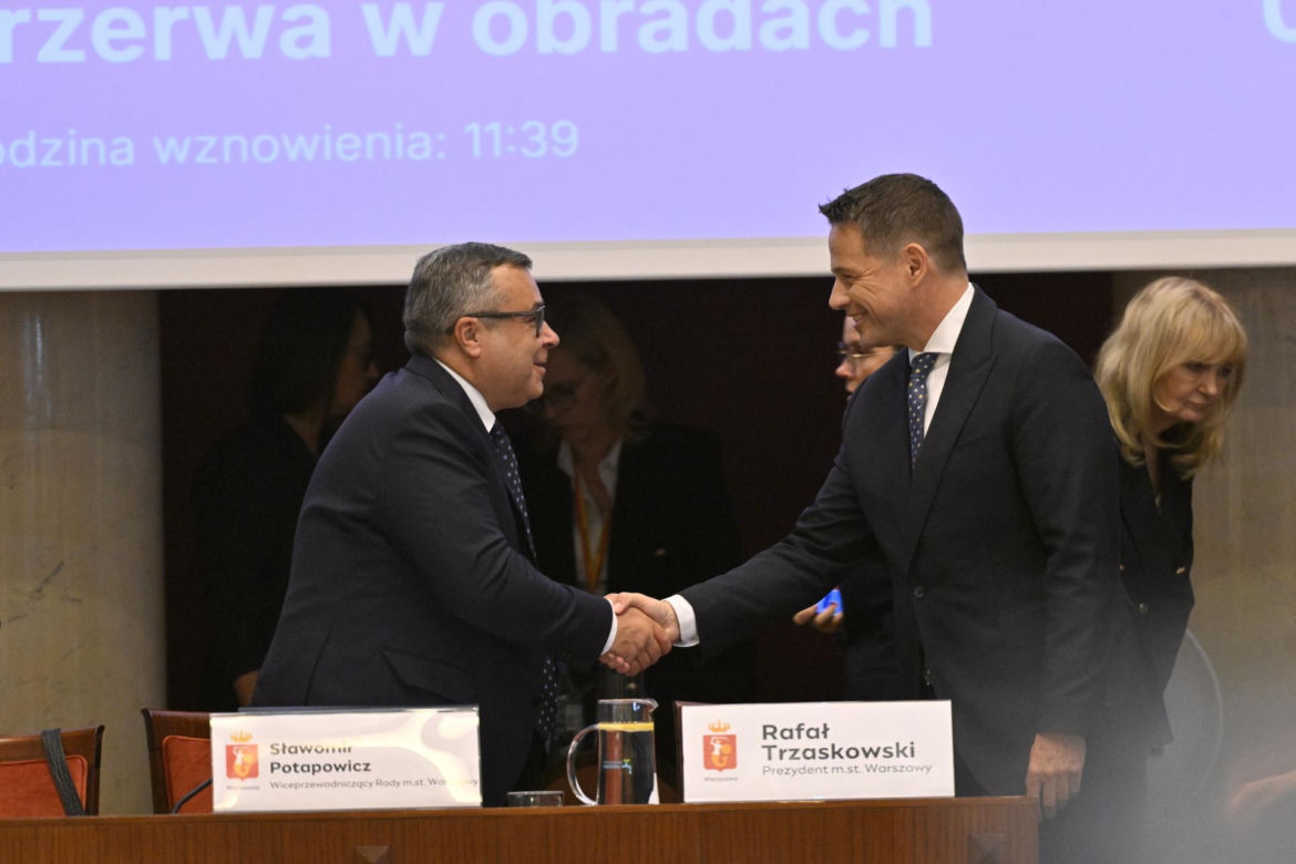 Wotum zaufania i absolutorium dla prezydenta Rafała Trzaskowskiego