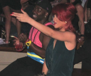 Rihanna na imprezie