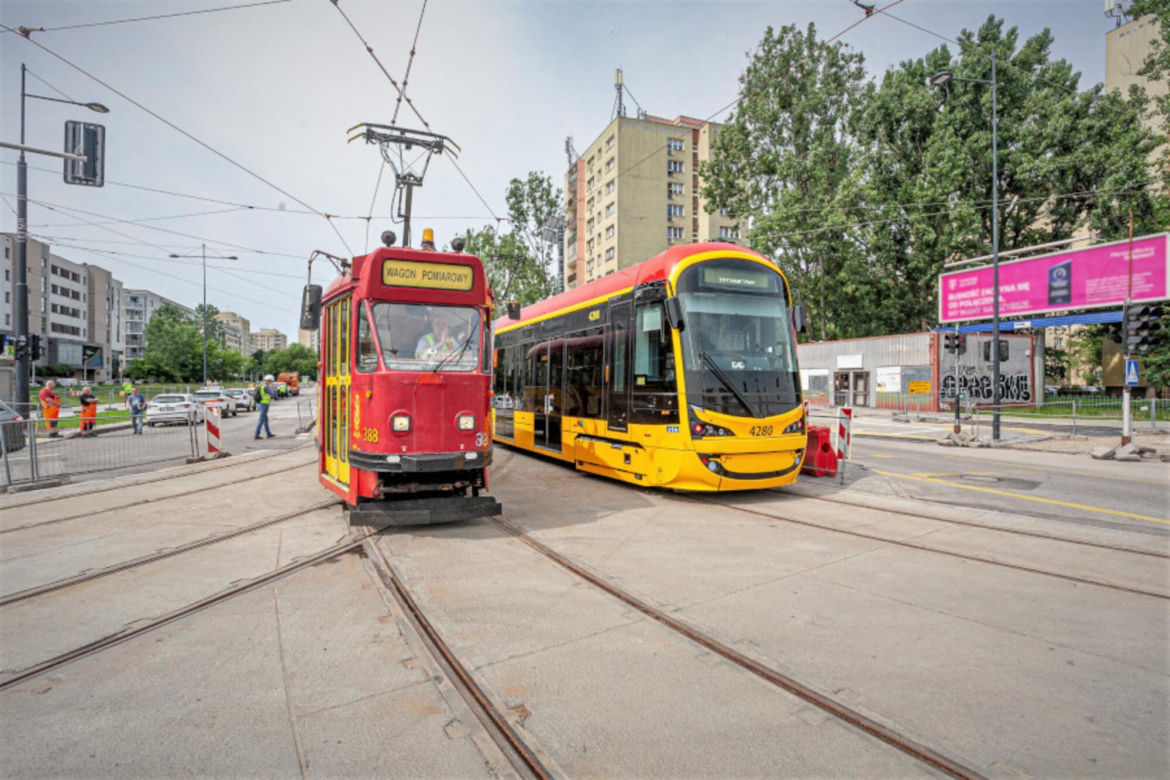  Tramwaj na Stegny. Trwa budowa nowej trasy 
