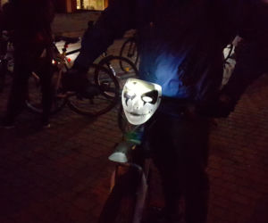 Bydgoska Masa Krytyczna zorganizowała przejażdżkę w klimacie Halloween
