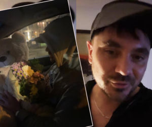 Martyniuk z kwiatami i misiem. Zaskakujące zdjęcie na profilu tajemniczej kobiety!