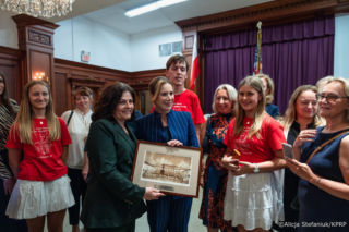 Marta Nawrocka zadała szyku w USA. Wszyscy patrzyli tylko na nią