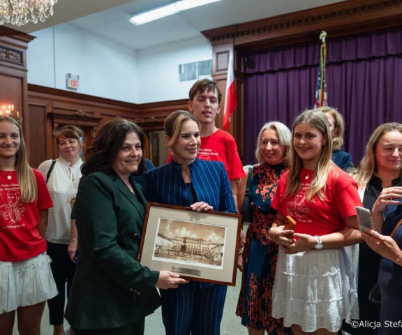 Marta Nawrocka zadała szyku w USA. Wszyscy patrzyli tylko na nią