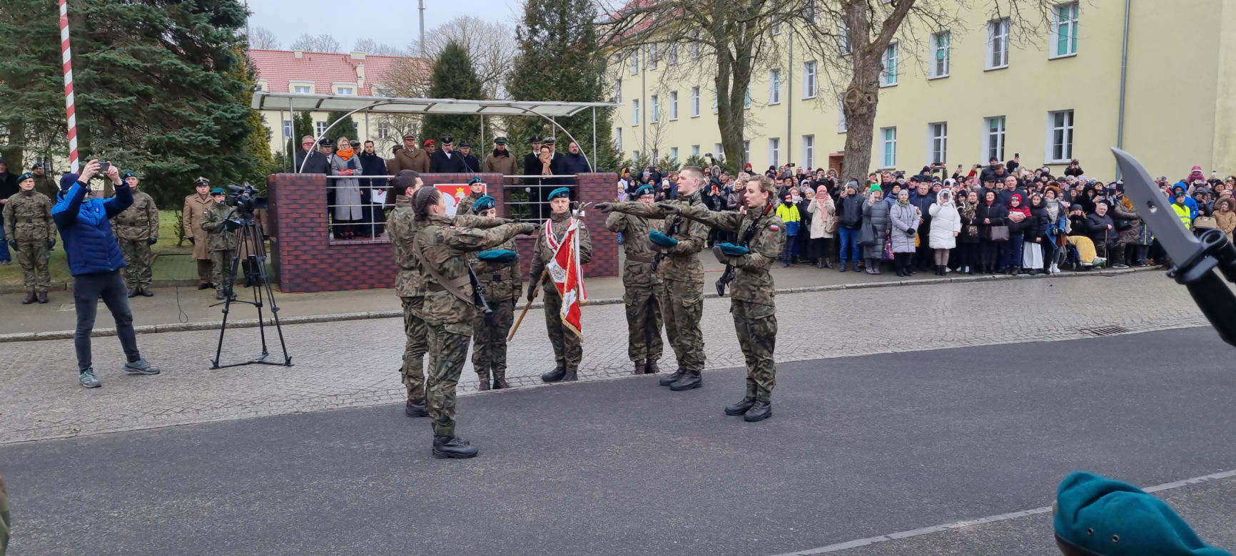 Ochotnicy złożyli przysięgę wojskową