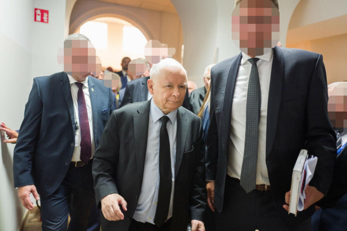 Jarosław Kaczyński z ochroną