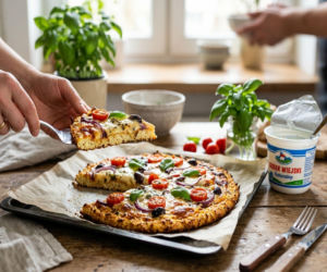 Już nie robię tradycyjnego ciasta. Ten spód do pizzy z 2 składników to białkowa bomba i nowy fit-przebój