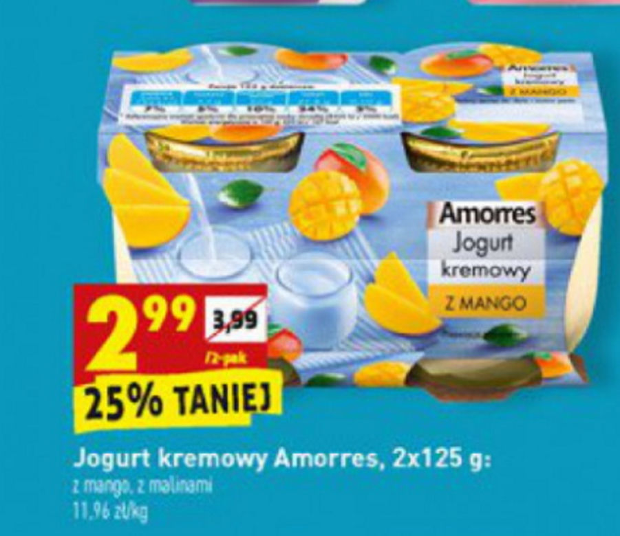  jogurt kremowy 2,99 zł
