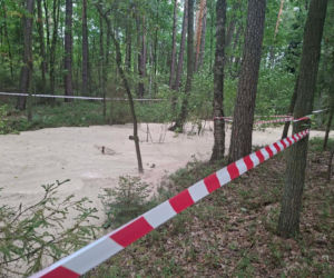 Tajemnicza maź zalała las pod Starachowicami. Policja i leśnicy badają sprawę