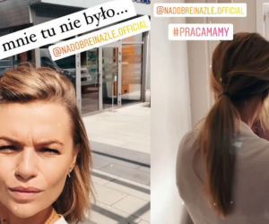 Na dobre i na złe. Emilia Komarnicka-Klynstra z synem w serialu! Agata też zostanie matką? - ZDJĘCIA