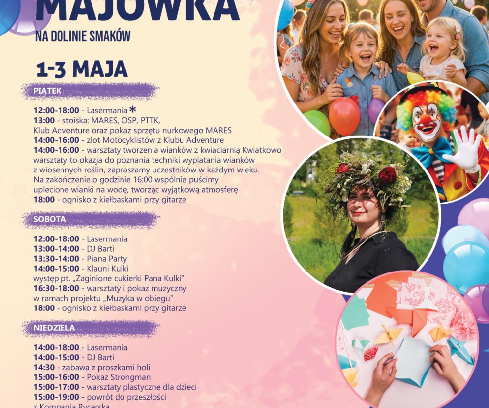 Majówka w Dolinie Smaków 