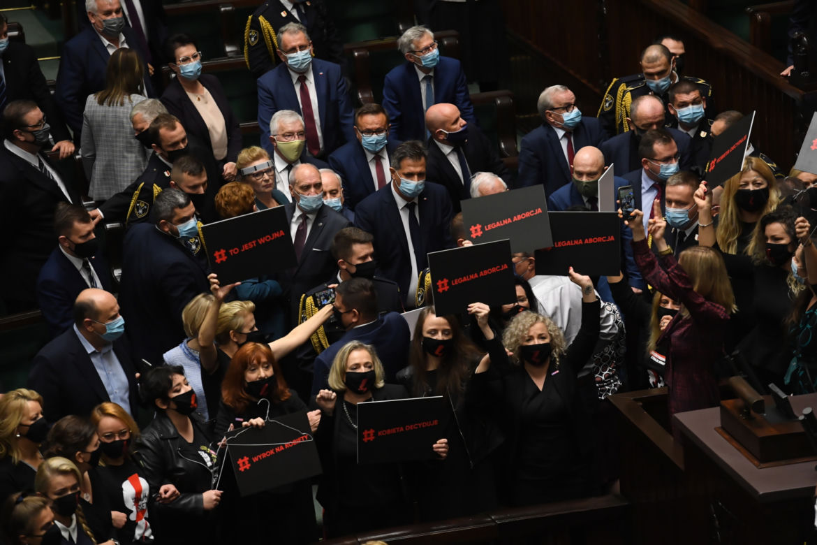 Zakłócenie obrad sejmu
