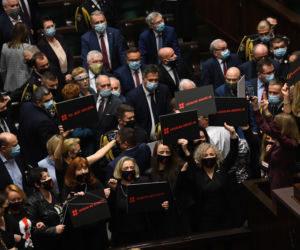 Zakłócenie obrad sejmu
