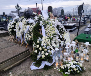 Tak wygląda grób 11-letniego Nikodema Mareckiego dwa dni po pogrzebie