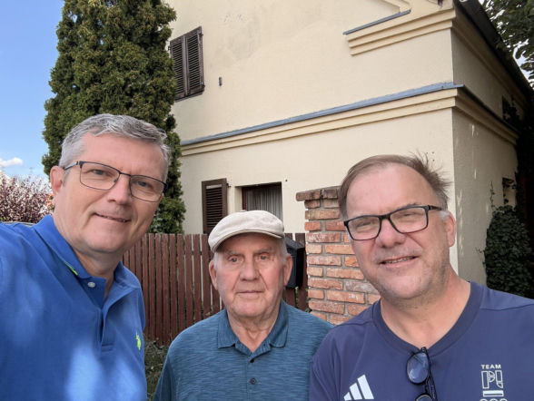 91-letni Leonard z Niemiec zapukał do wiceministra Marcina Bosackiego. Chciał zobaczyć dom