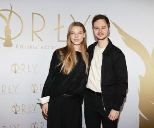 Iga Lis na pokazie filmu Bałtyk