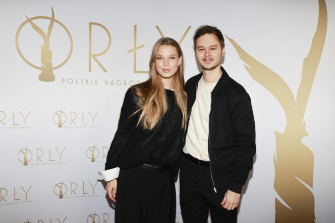 Iga Lis na pokazie filmu "Bałtyk"