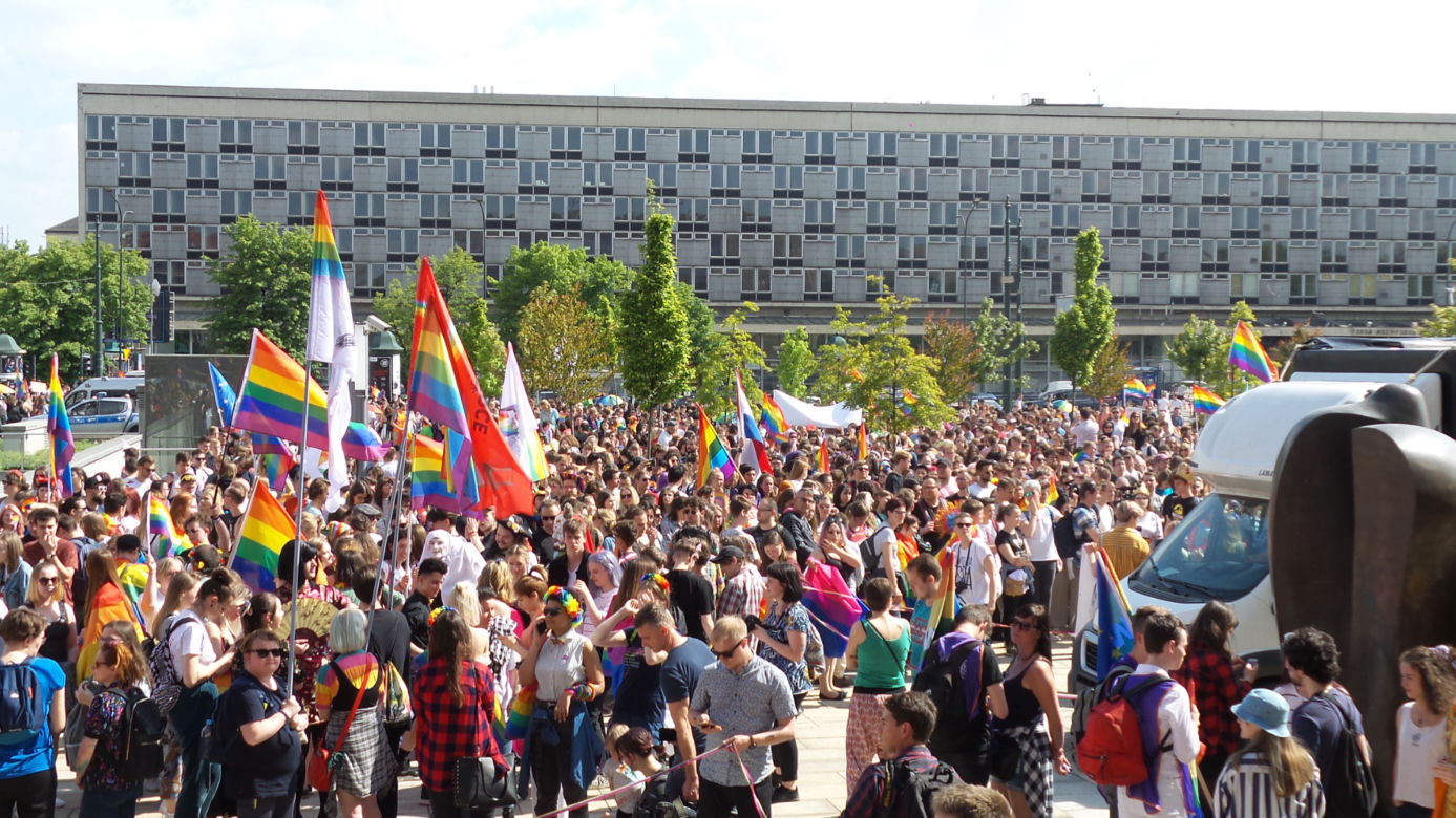 Wielki Marsz Równości przeszedł 18.05.2019 przez Kraków