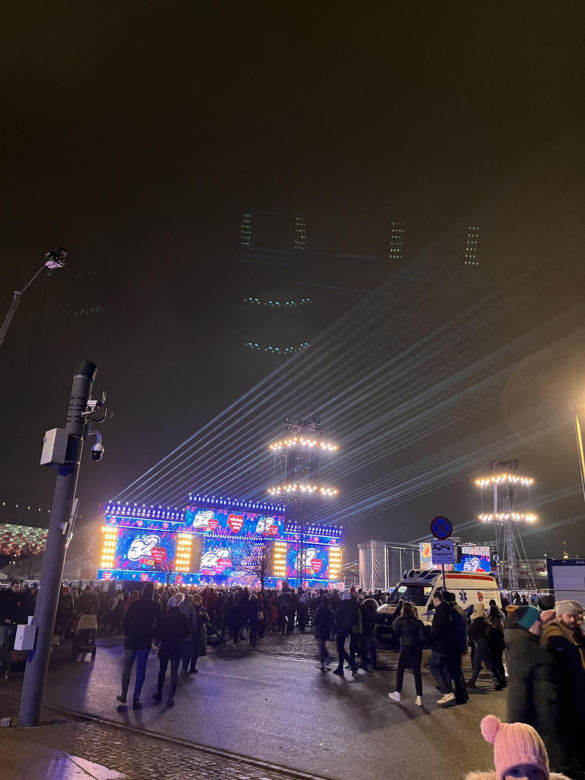 Miasteczko WOŚP pod Stadionem Narodowym 