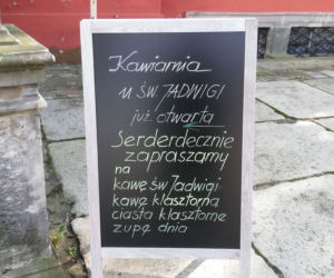 Kawiarnia u św. Jadwigi w trzebnickim klasztorze sióstr Boromeuszek