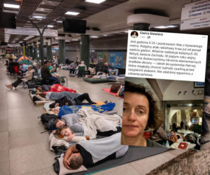 Noc grozy w Kijowie. Wielu zabitych, dziesiątki rannych. Przerażająca relacja Polki ze schronu w metrze
