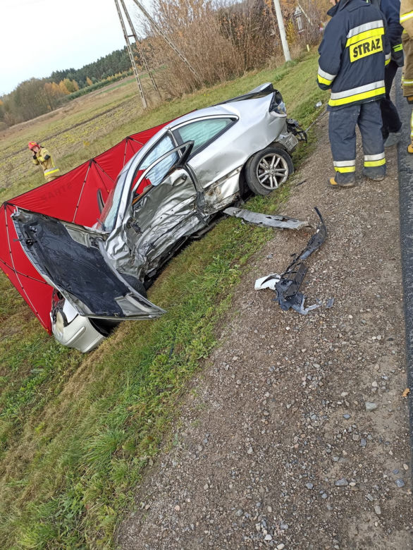 Śmiertelny wypadek w Modrzejowicach. Są zarzuty dla 59-latka. Pędził ponad 150 km/h