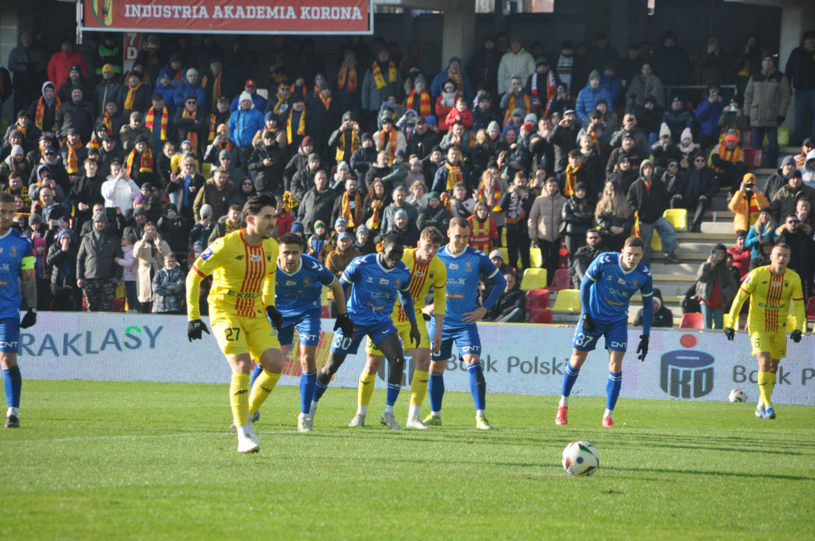 Korona Kielce - Motor Lublin. Zdjęcia z meczu