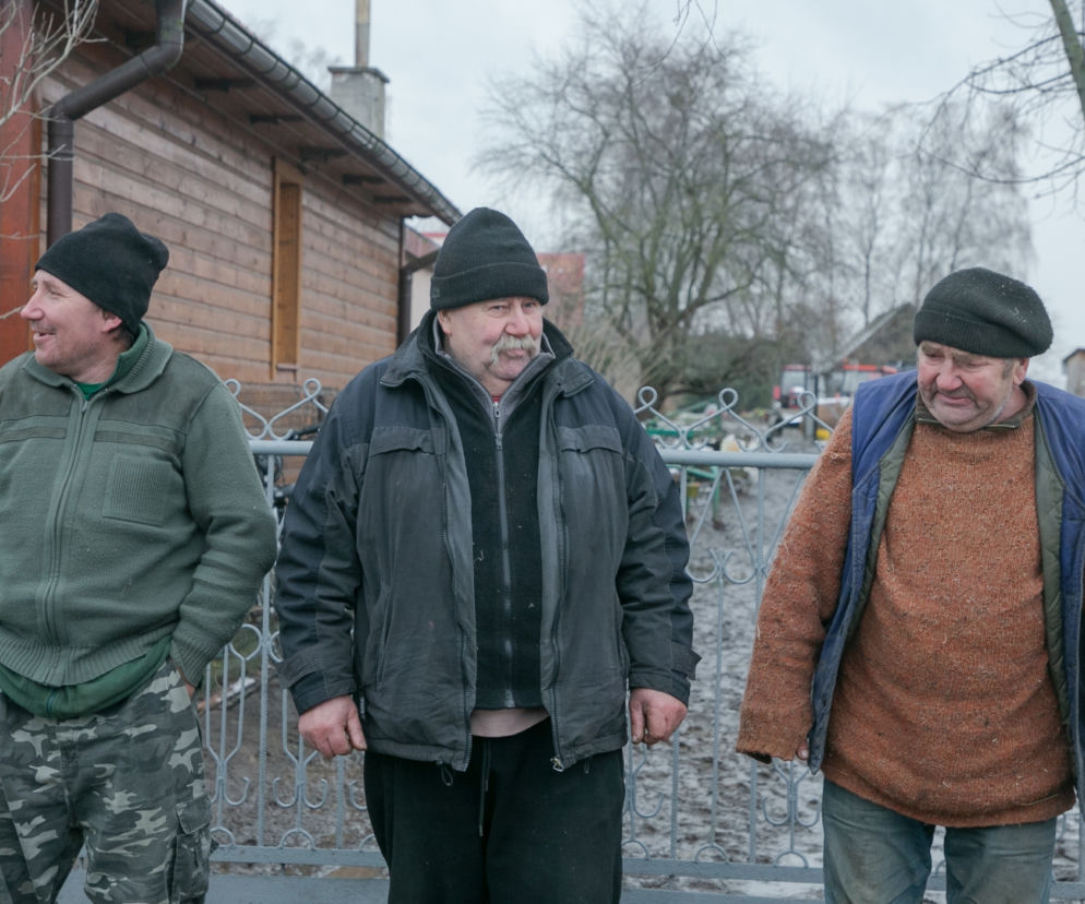 Rolnicy. Podlasie. Zima w Plutyczach