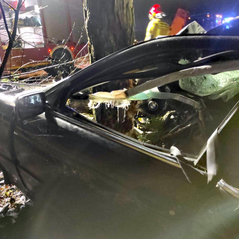 Tragiczny wypadek pod Grodziskiem