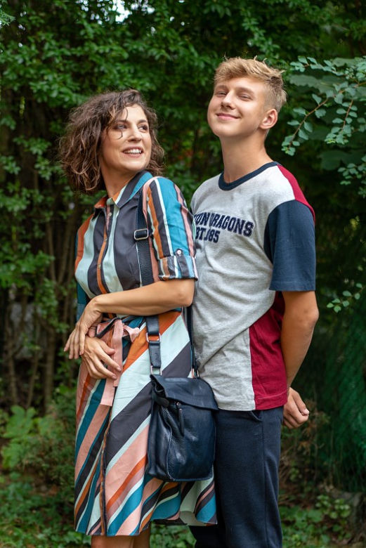 Pierwsza miłość, odcinek 3139, Kinga (Aleksandra Zienkiewicz), Tomek (Oskar Wojciechowski)