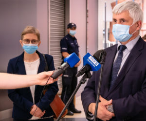 Galeria Alfa w Białymstoku. Punkt szczepień przeciwko COVID-19 [ZDJĘCIA]