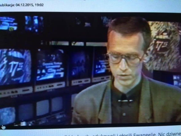 Maciej Orłoś świętuje 40-ste urodziny  "Teleexpressu"