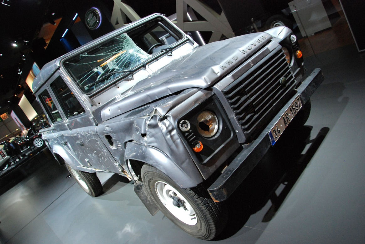 Land Rover Defender w filmie SkyFall