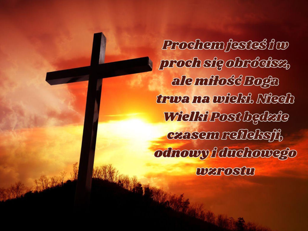 Środa Popielcowa - kartki do pobrania