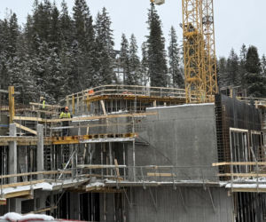 Budowa hotelu Salamandra w Kościelisku - luty 2026
