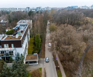 Przyszła trasa tramwaju wzdłuż Pola Mokotowskiego w Warszawie