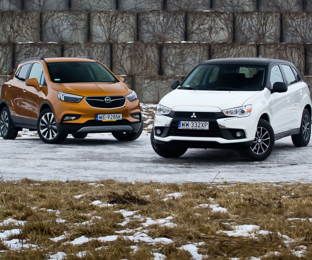 Mitsubishi ASX 1.6 MIVEC 2WD Invite vs. Opel Mokka X 1.6 CDTi 136 KM 4x4 Elite