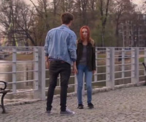 Pierwsza miłość odcinek 2397 Melka (Ewa Jakubowicz) Krystian (Patryk Pniewski)