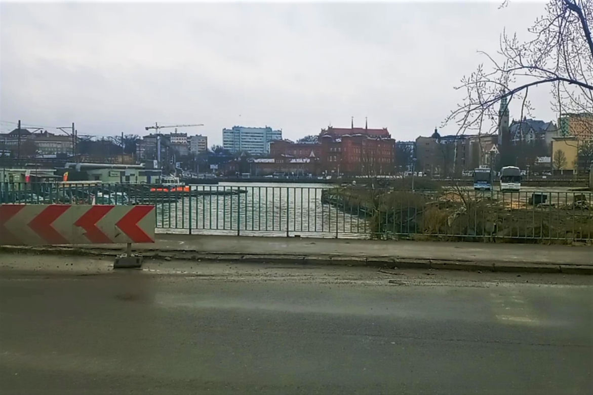 Tak zmienił się most na Kanale Zielonym