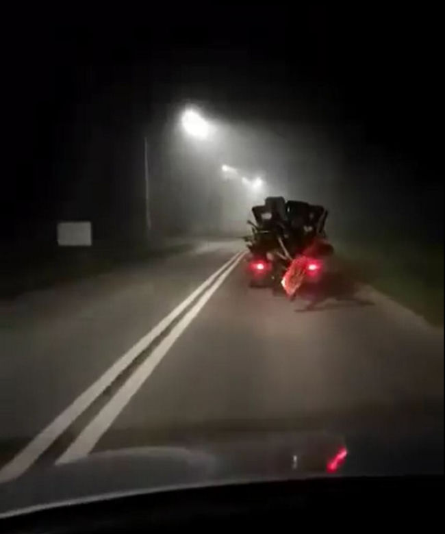 Kierowca cinquecento znów to zrobił