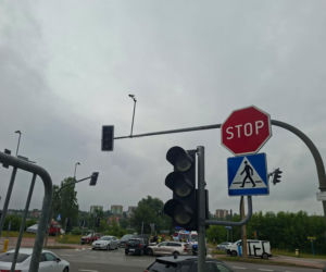 Wypadek na skrzyżowaniu w Starachowicach