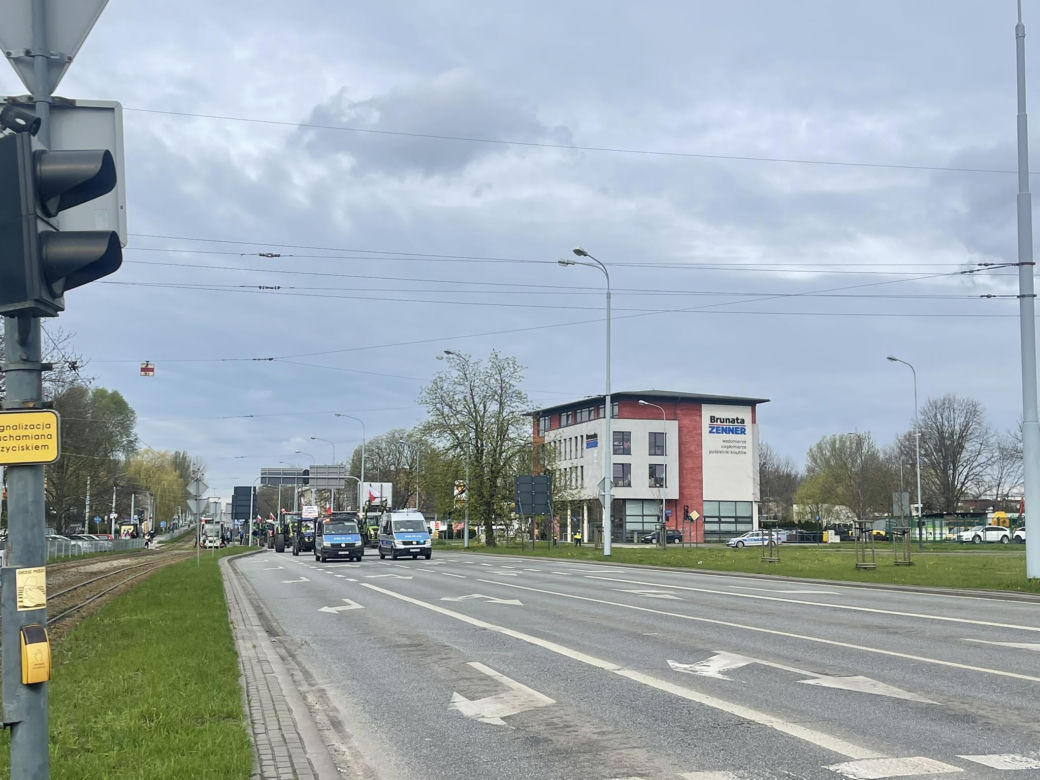 Protest rolników 